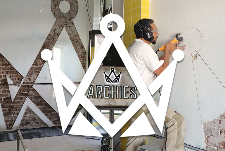 Andrew Kotakis working on archies burgers based insydney